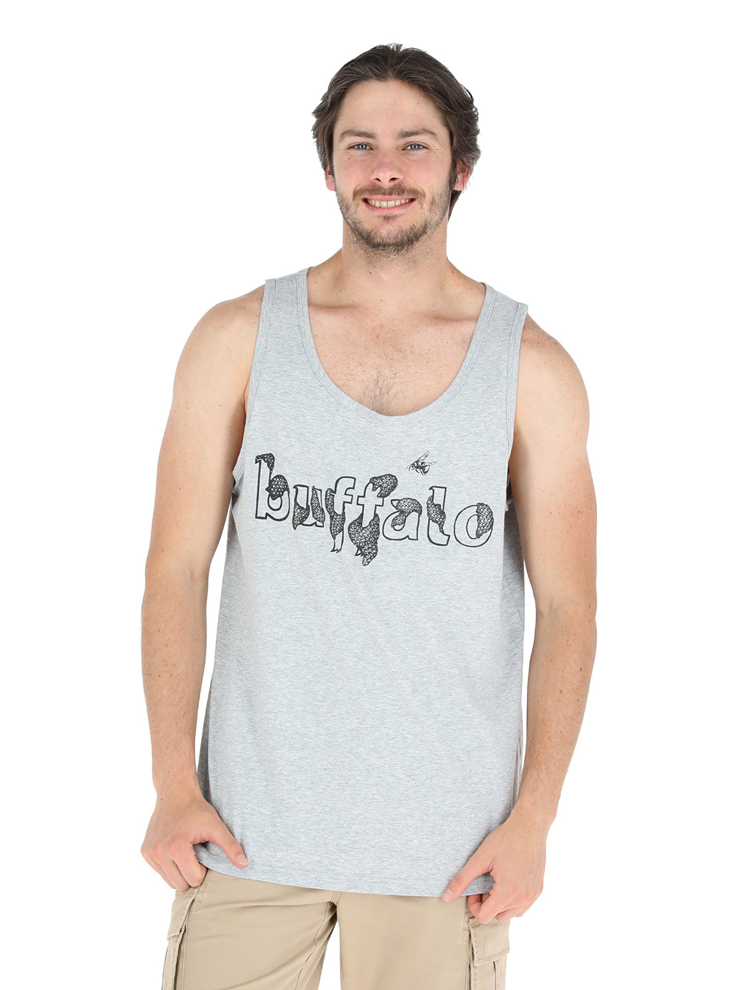 Polera Abejorro Hombre - Gris