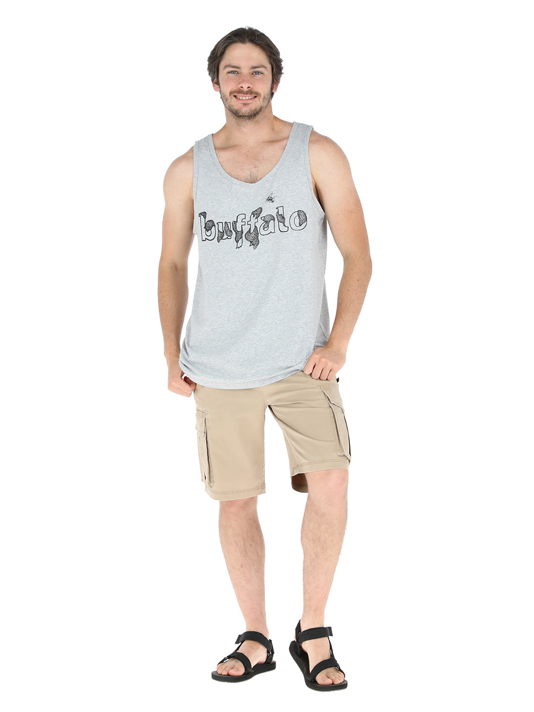 Polera Abejorro Hombre - Gris