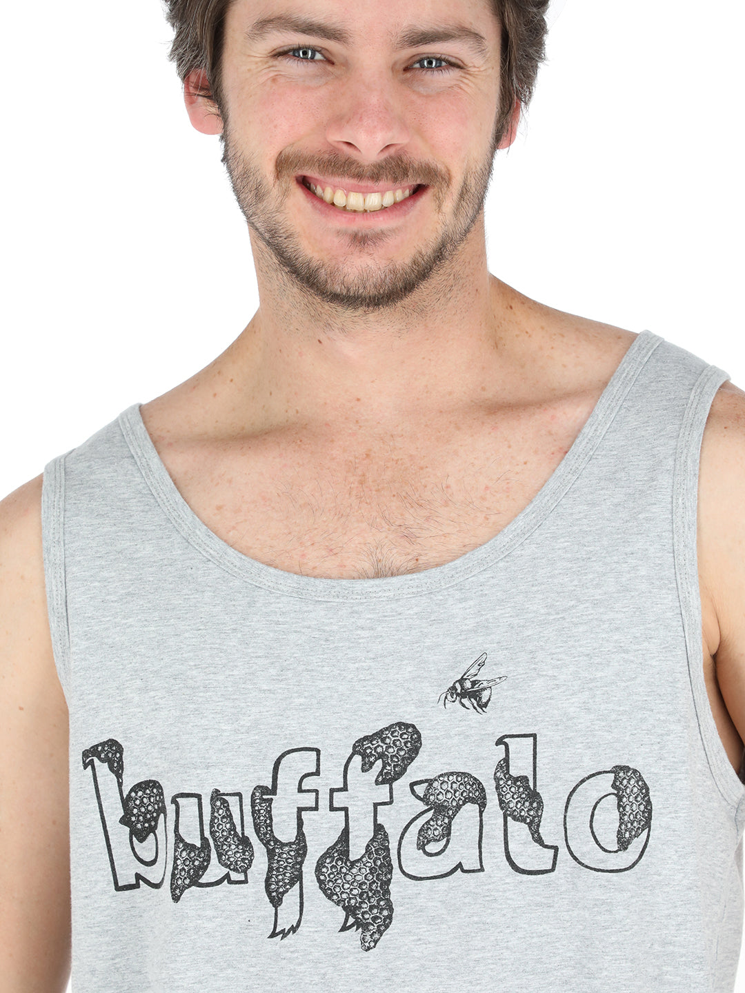 Polera Abejorro Hombre - Gris