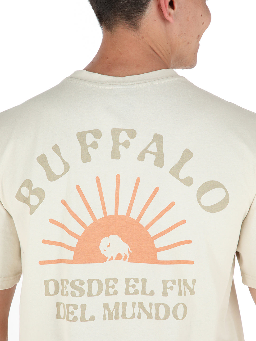 Polera Atardecer Hombre - Beige