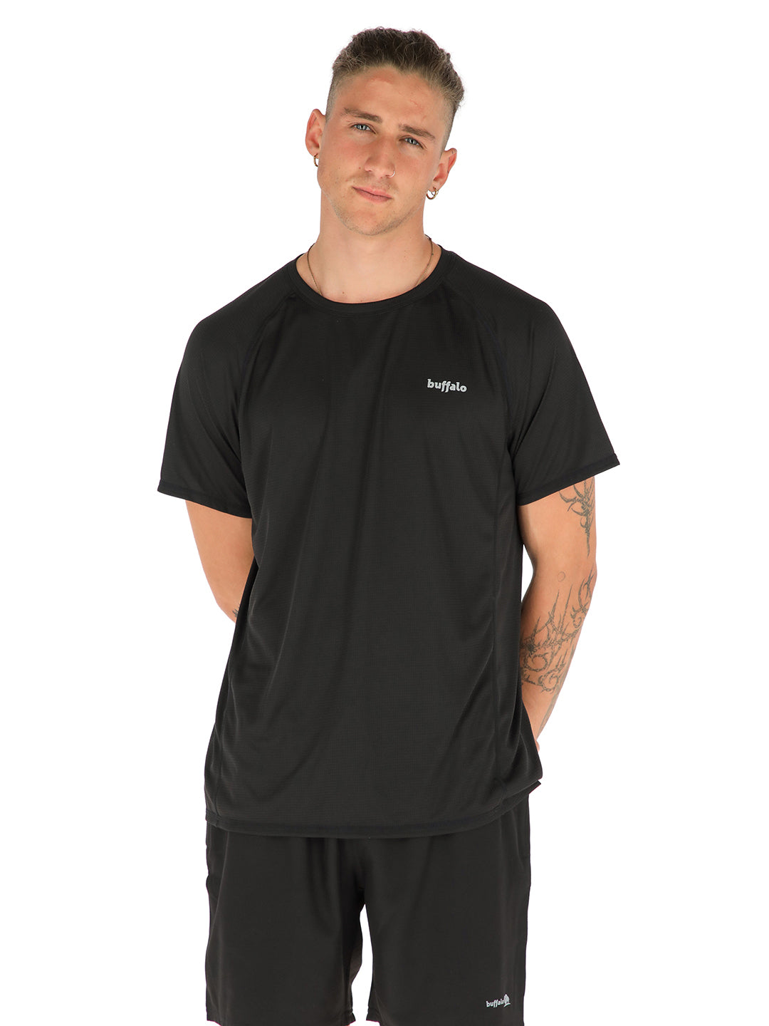 Polera Cernicalo Hombre - Negro