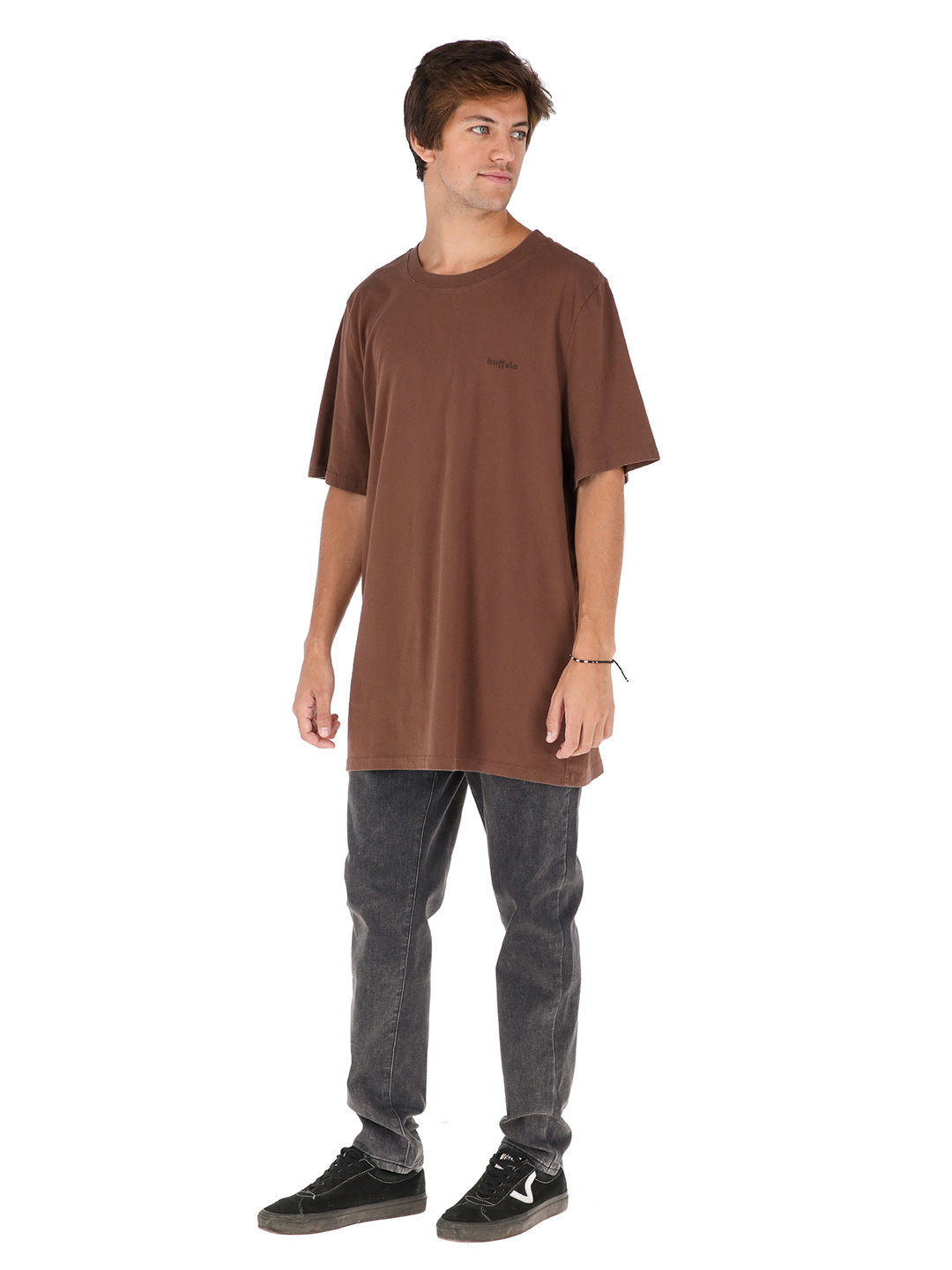 Polera Conguillio Hombre - Cafe