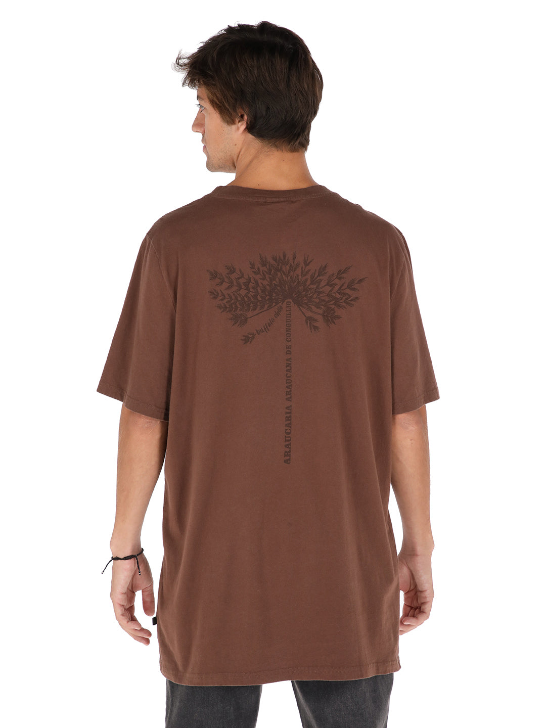Polera Conguillio Hombre - Cafe