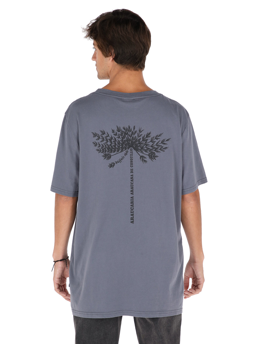 Polera Conguillio Hombre - Gris