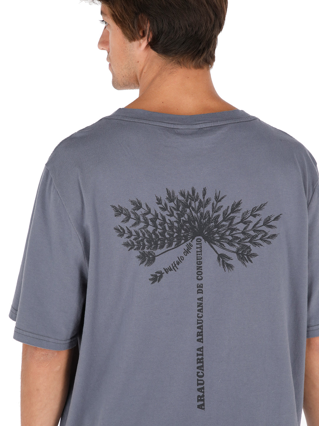 Polera Conguillio Hombre - Gris