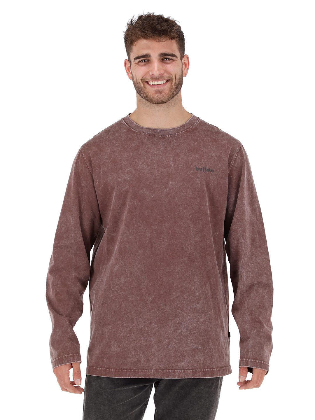 Polera Darwin Hombre - Burdeo