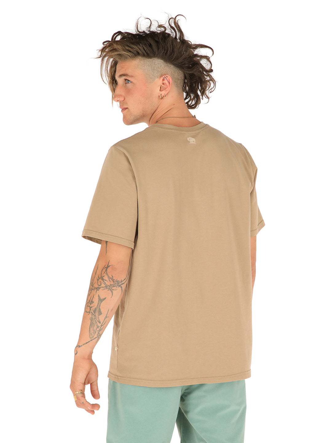 Polera Enebro Hombre - Beige
