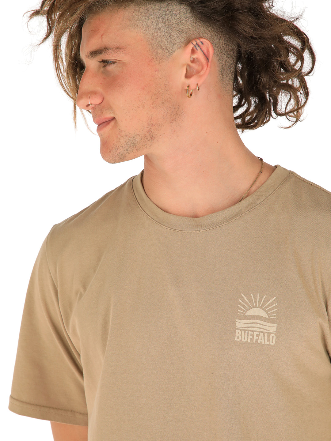 Polera Enebro Hombre - Beige