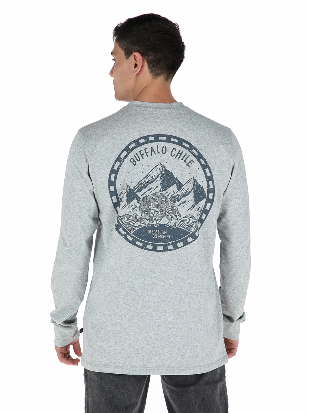 Polera Rem Hombre - Gris