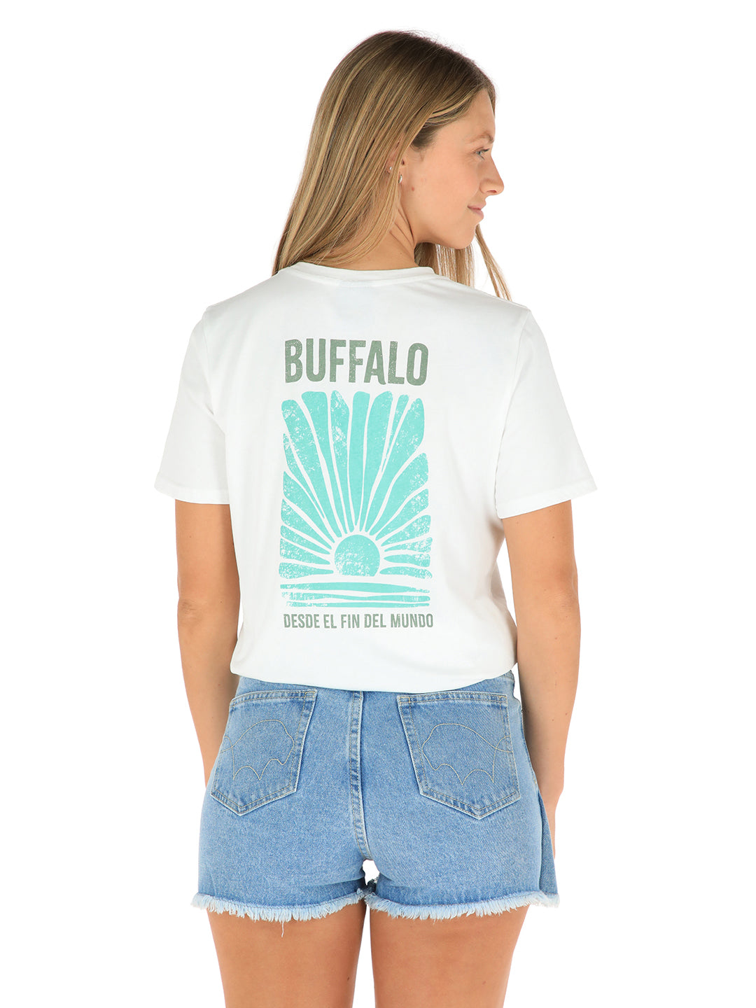 Polera Tejo Mujer - Blanco