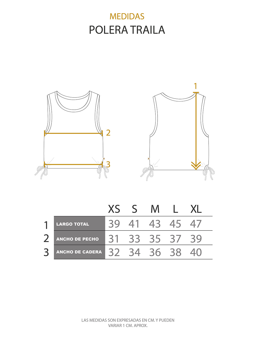 Polera Traila Mujer - Blanco