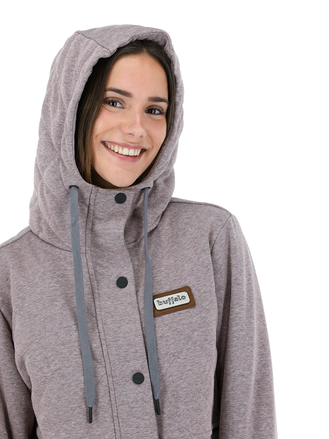 Poleron Chiporro Mujer - Burdeo