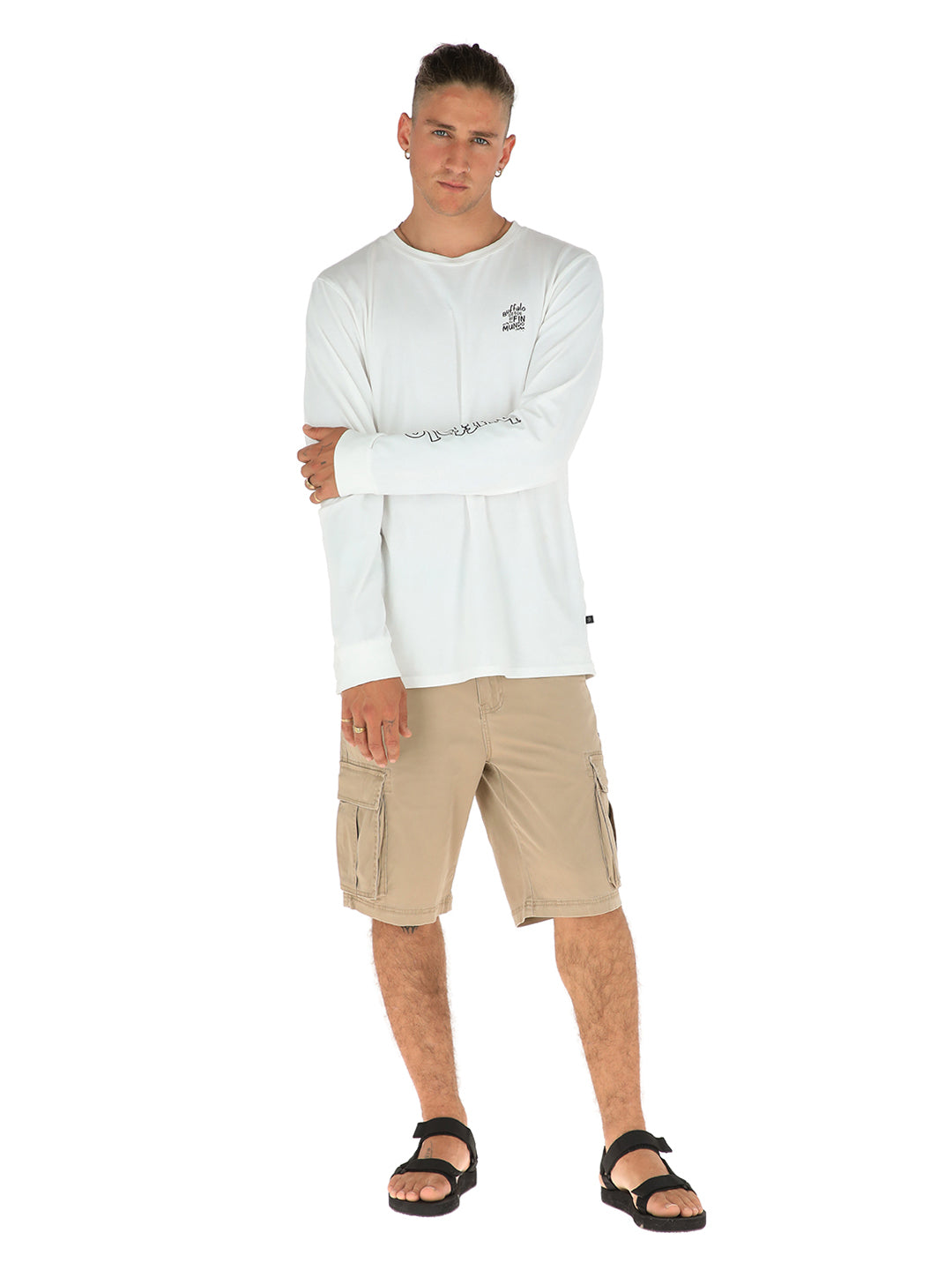 Short Huilmo Hombre - Beige