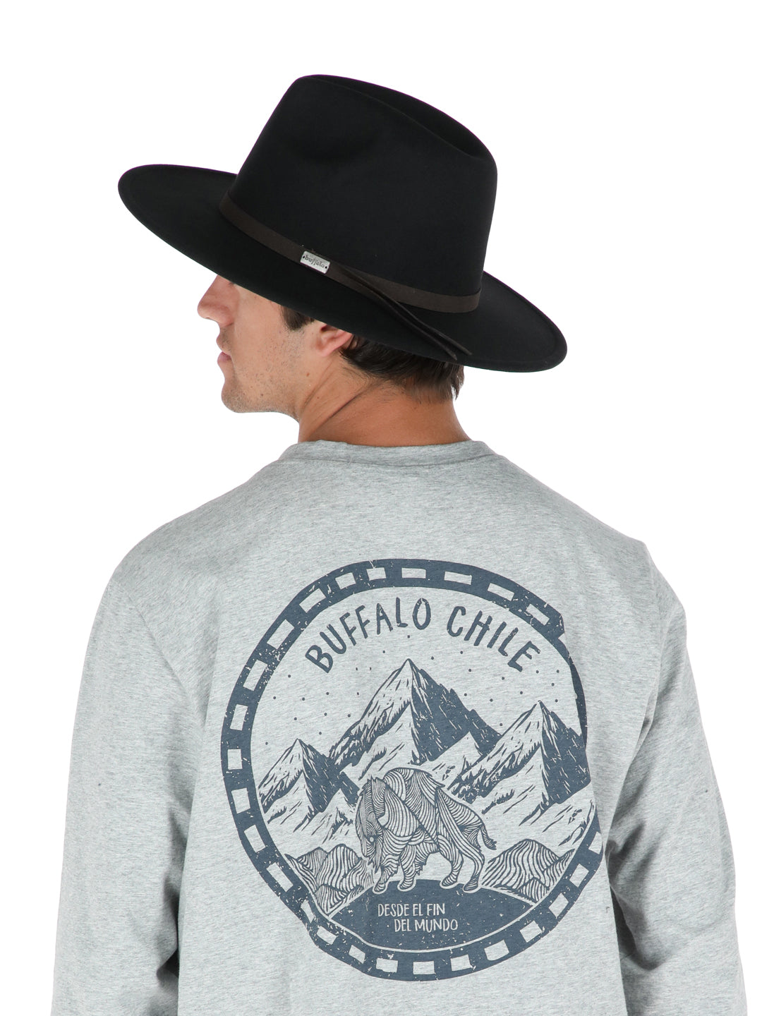 Sombrero Guauchu - Negro