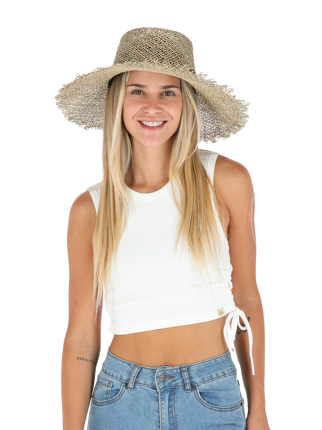 Sombrero de Paja Colihue - Beige