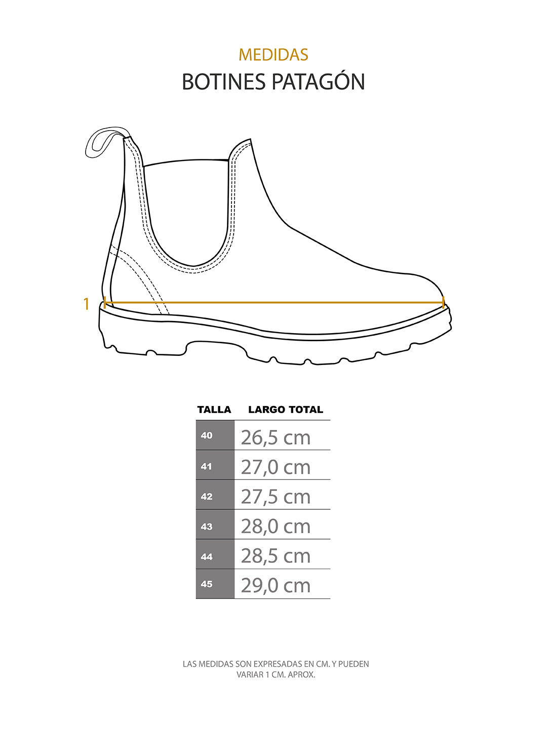 Botines Patagon - Cafe