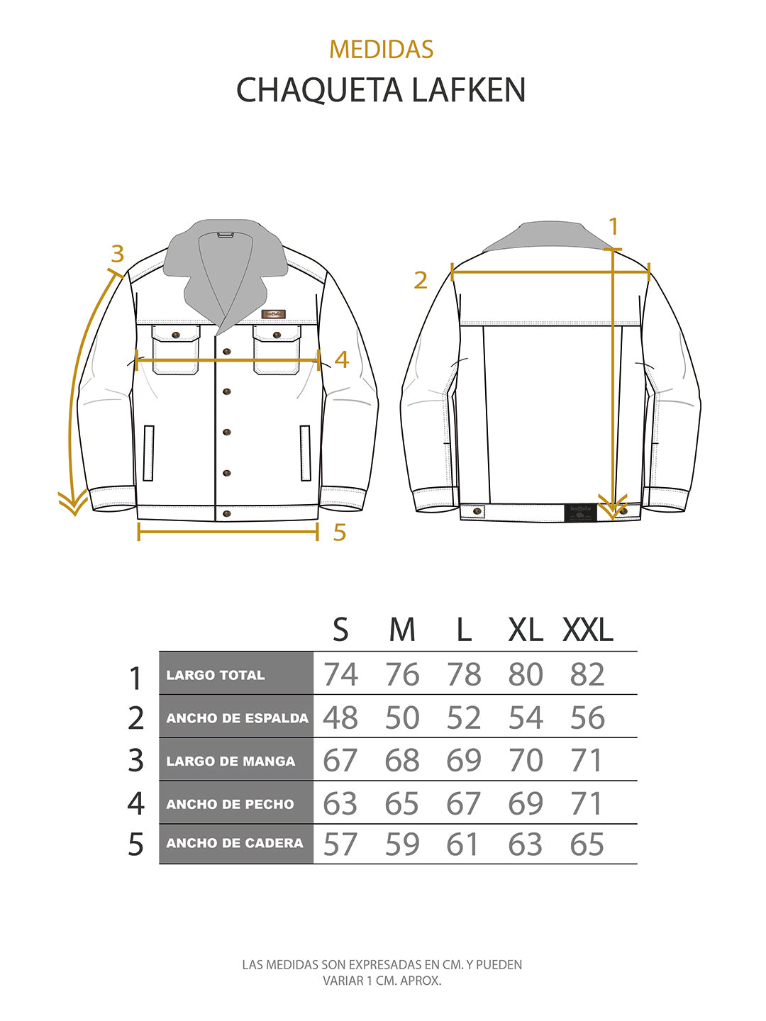 Chaqueta Lafken Hombre - Cafe
