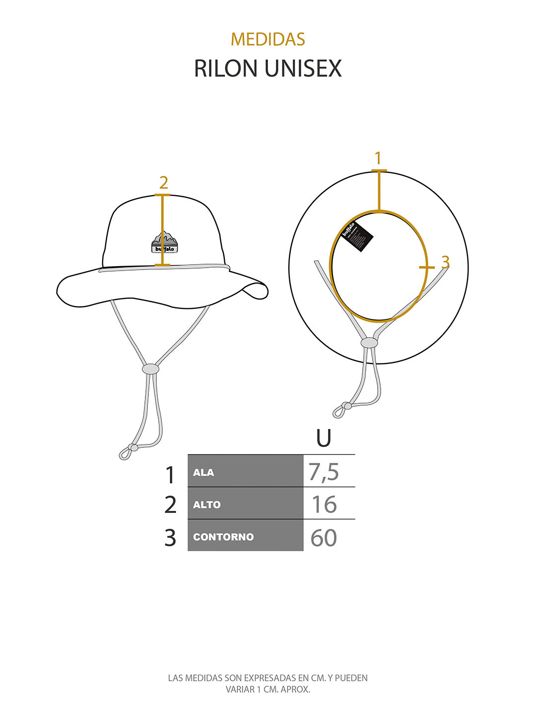 Sombrero Rilon - Negro