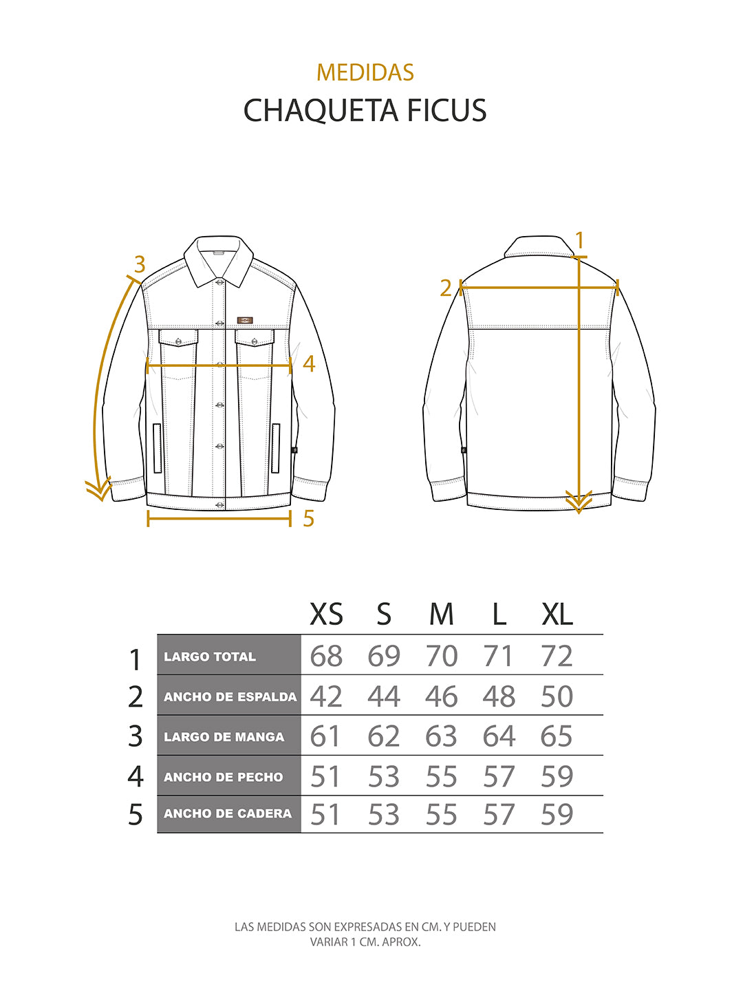 Chaqueta Ficus Mujer