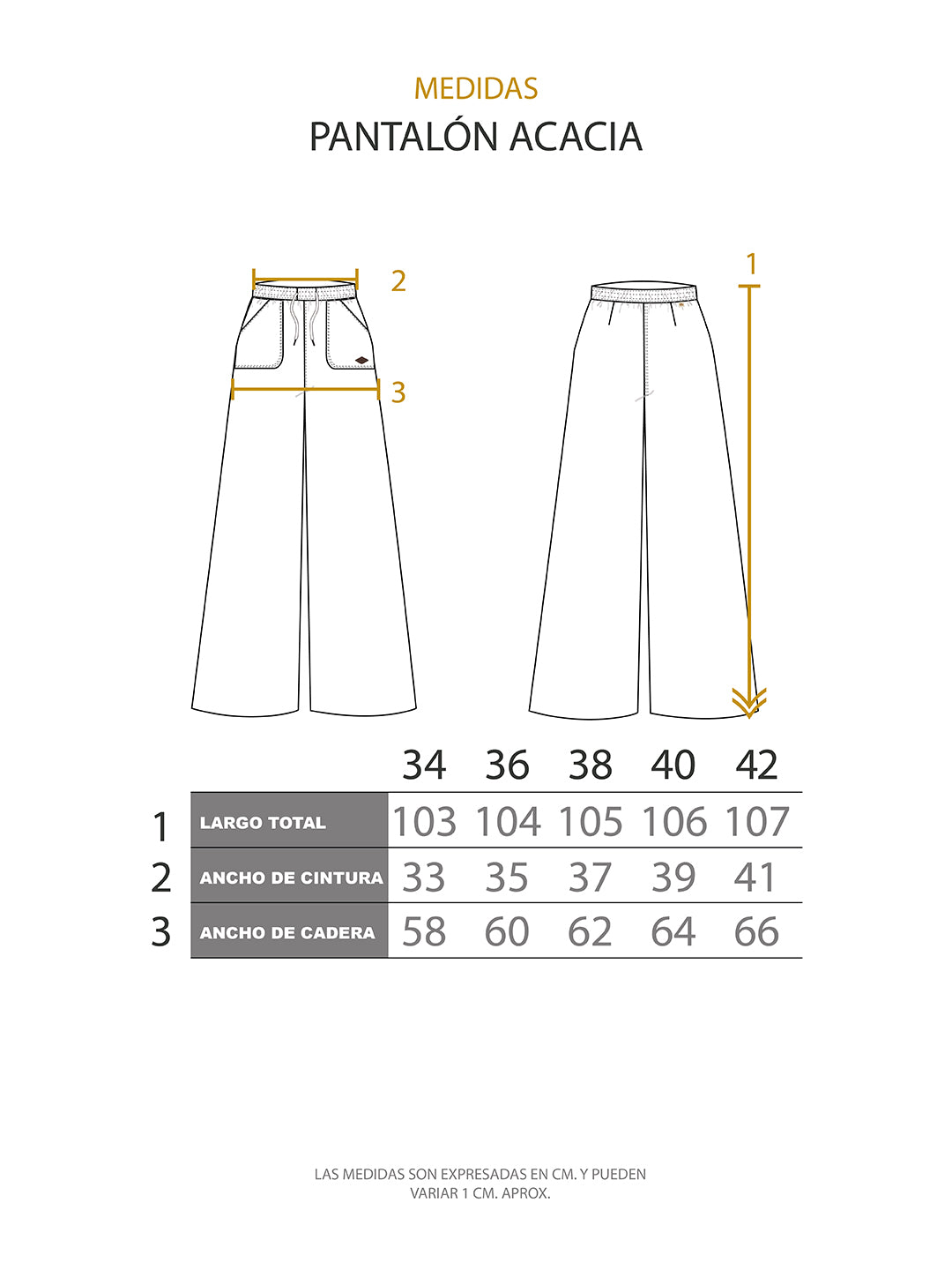 Pantalon Acacia Mujer