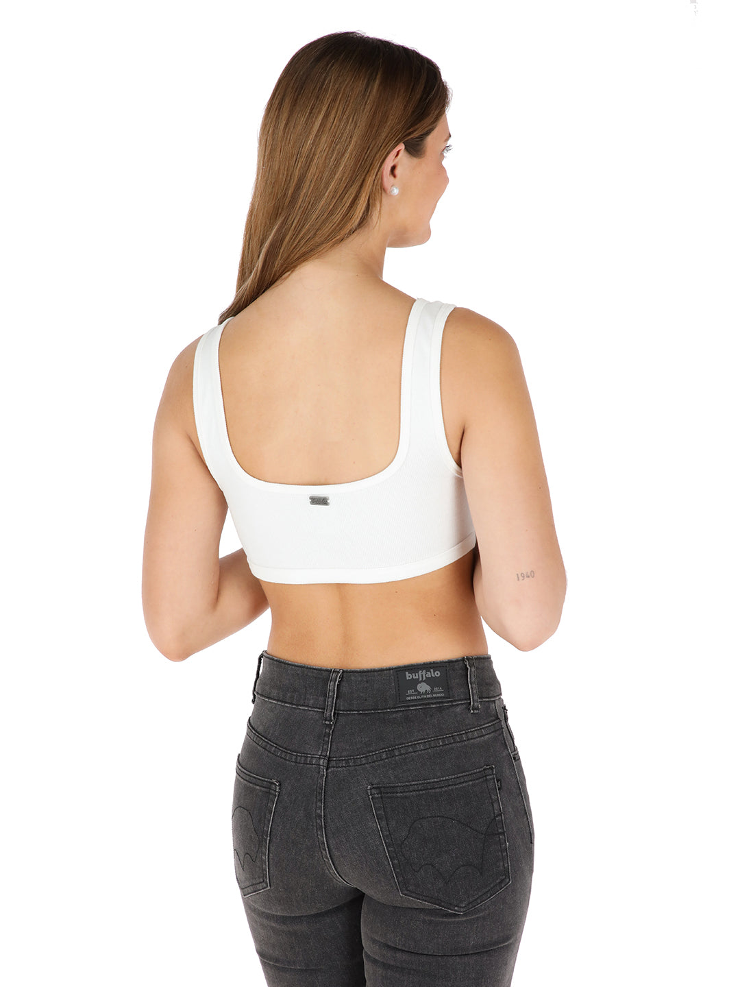 Top Ata Mujer - Blanco