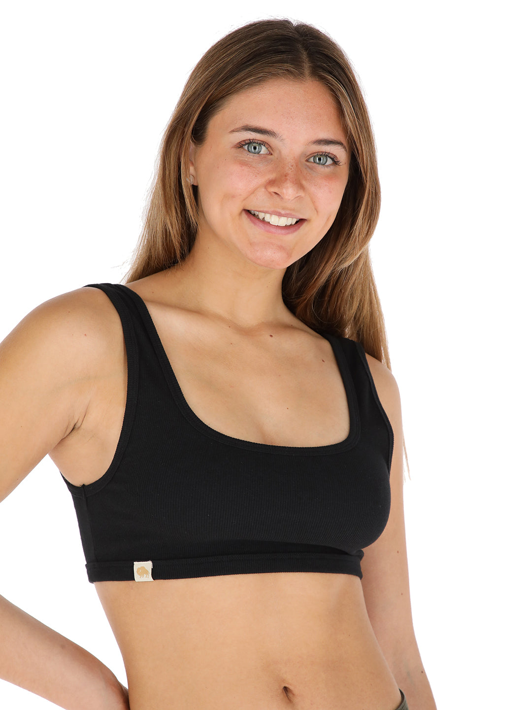 Top Ata Mujer - Negro