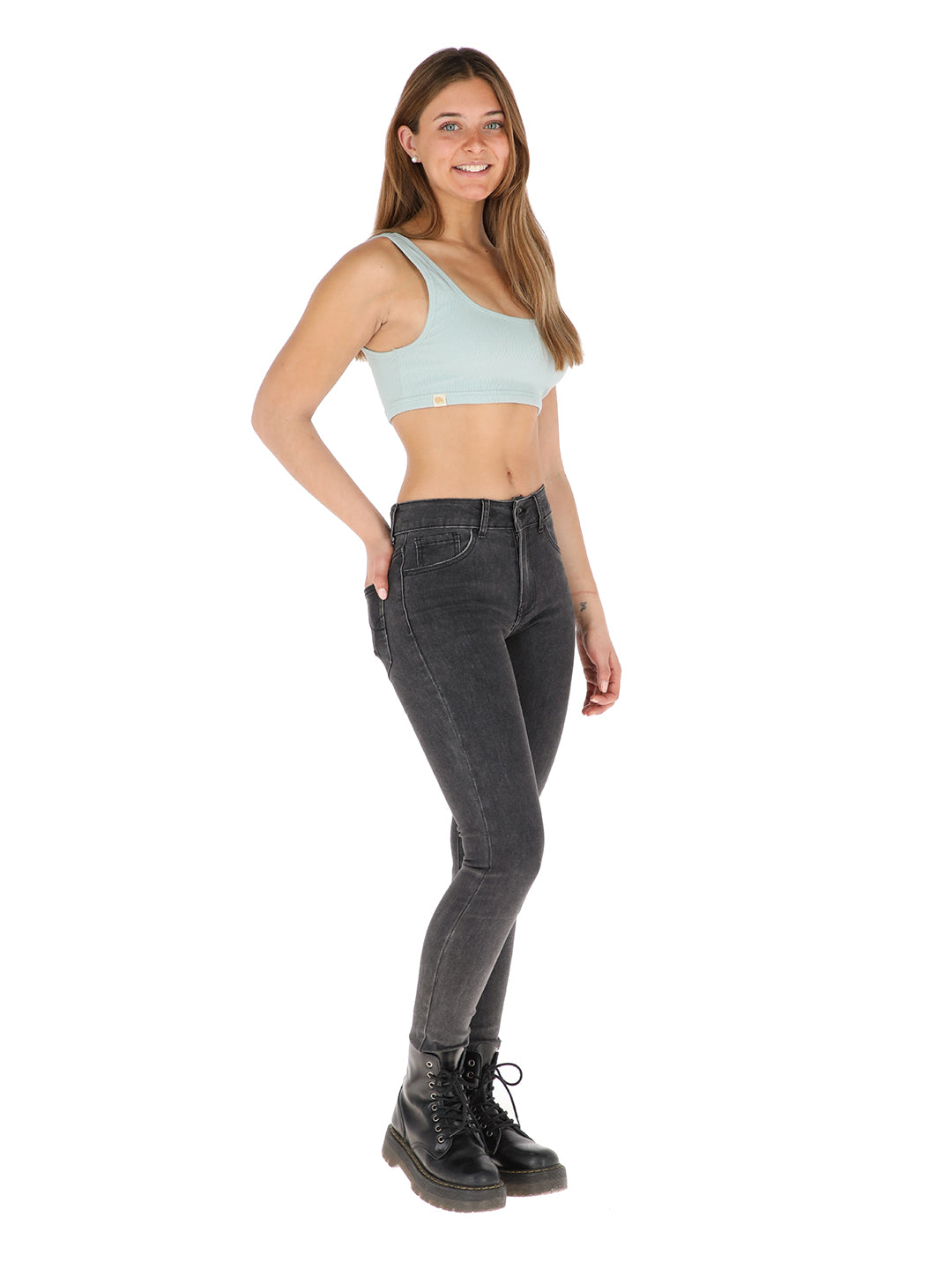 Top Ata Mujer - Turquesa