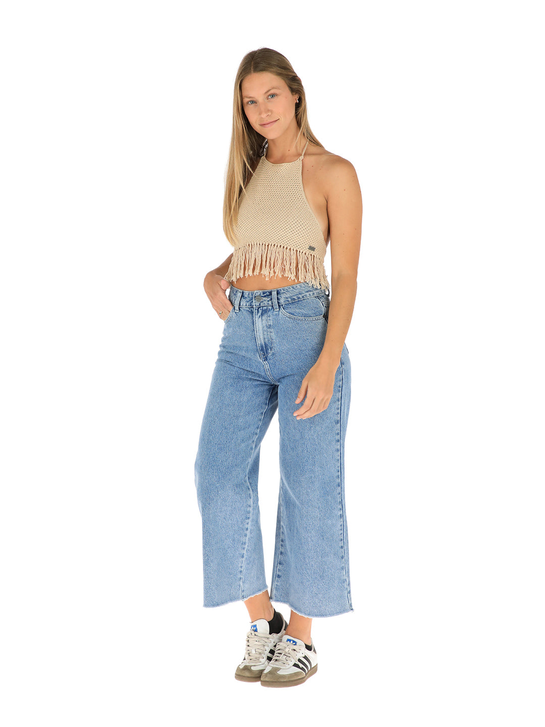 Top Pachira Mujer - Beige