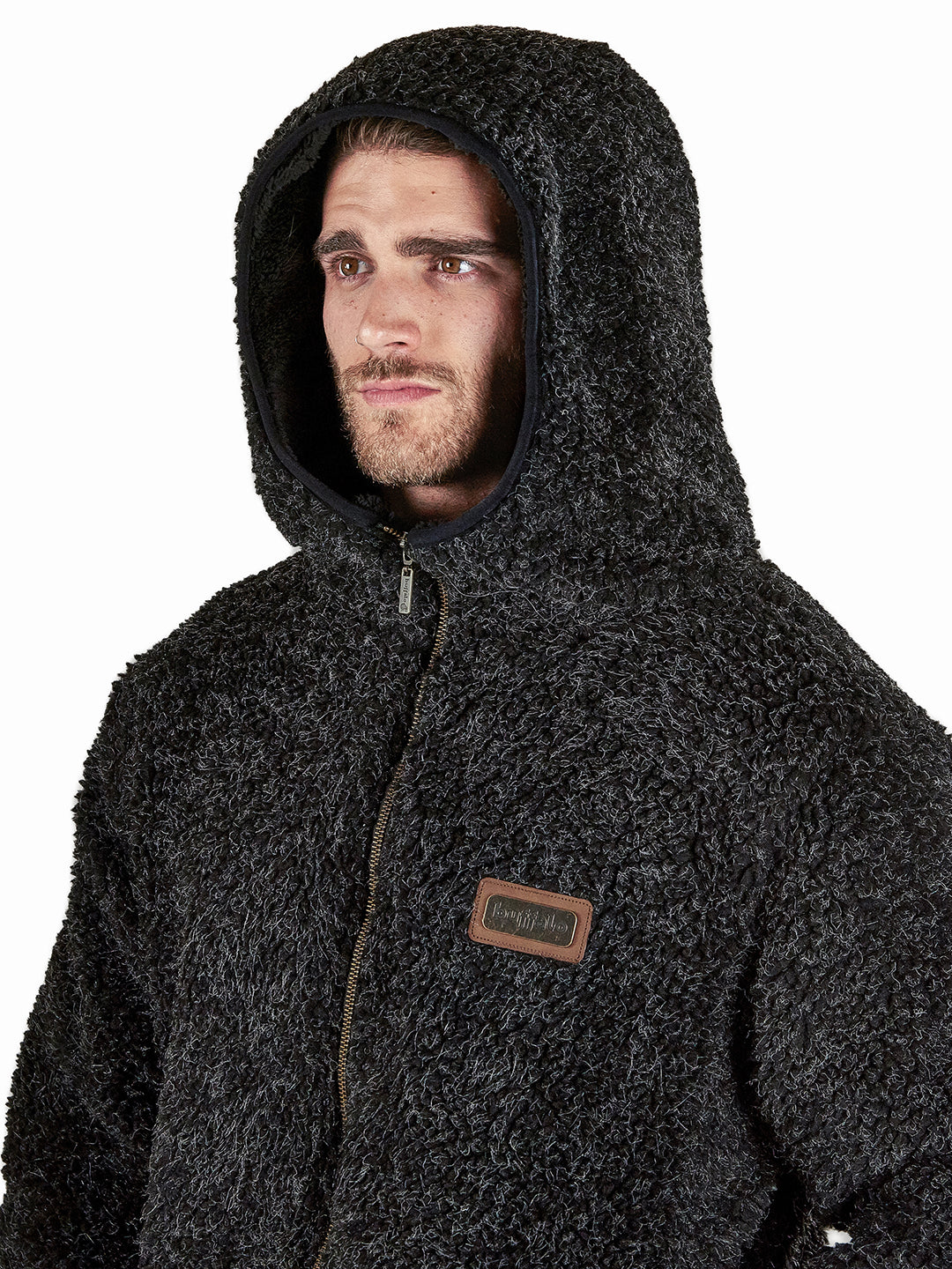 Chaqueta Chiporro Hombre - Negro Jaspeado