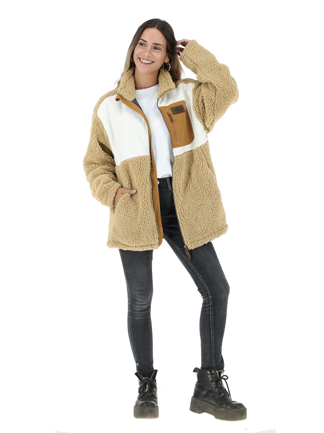 Chaqueta Degu Mujer - Mostaza