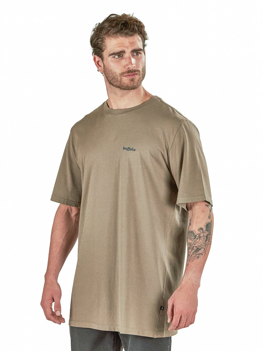 Polera Amanecer Hombre - Cafe