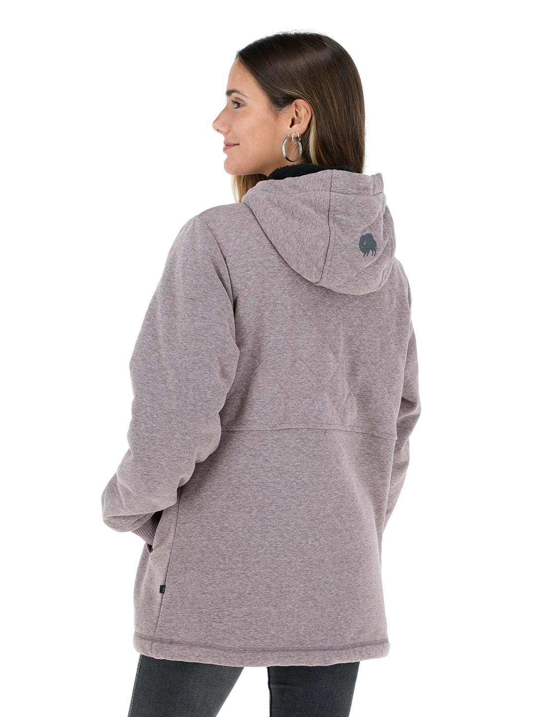 Poleron Chiporro Mujer - Burdeo