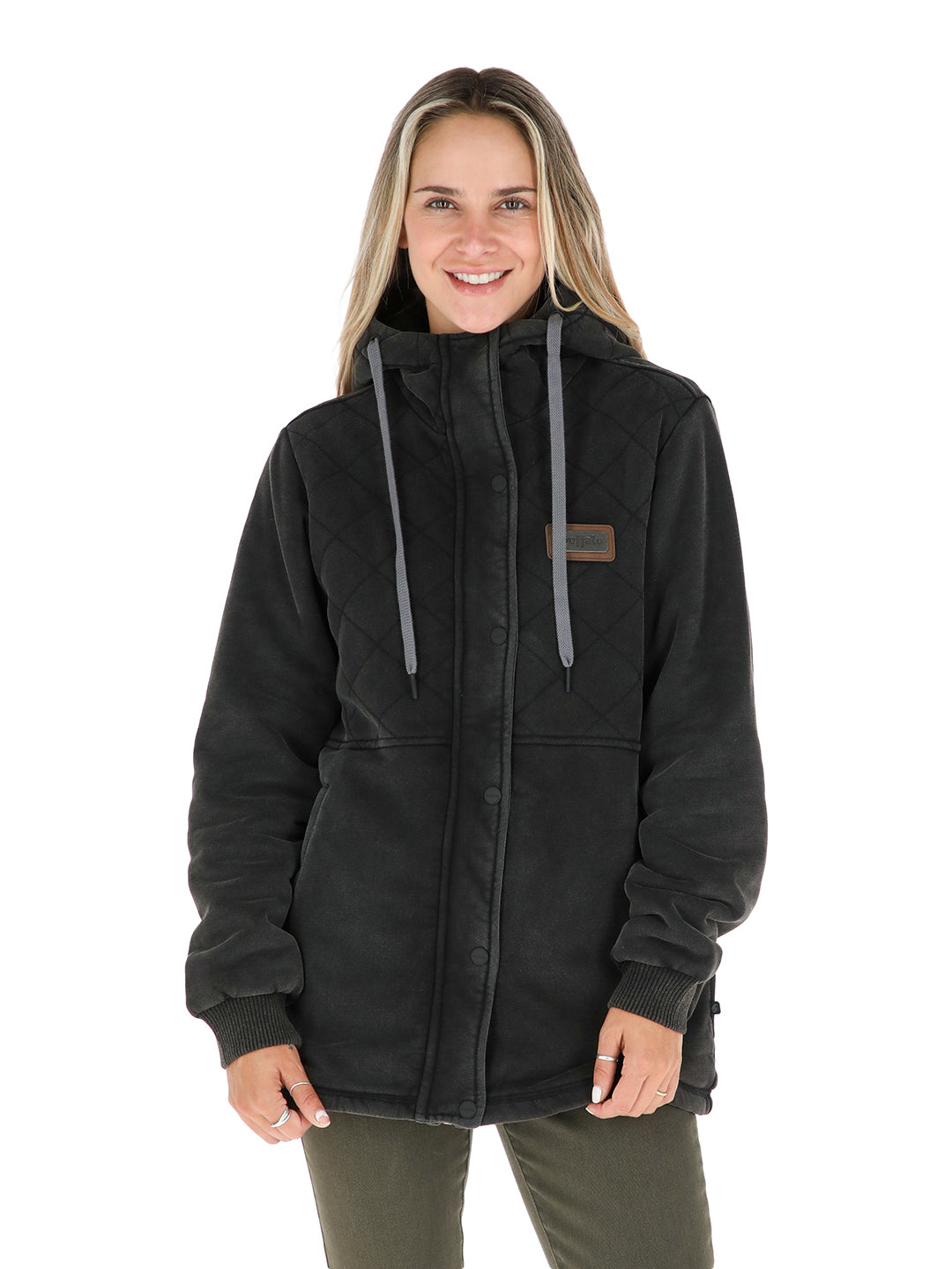 Poleron Chiporro Mujer - Negro