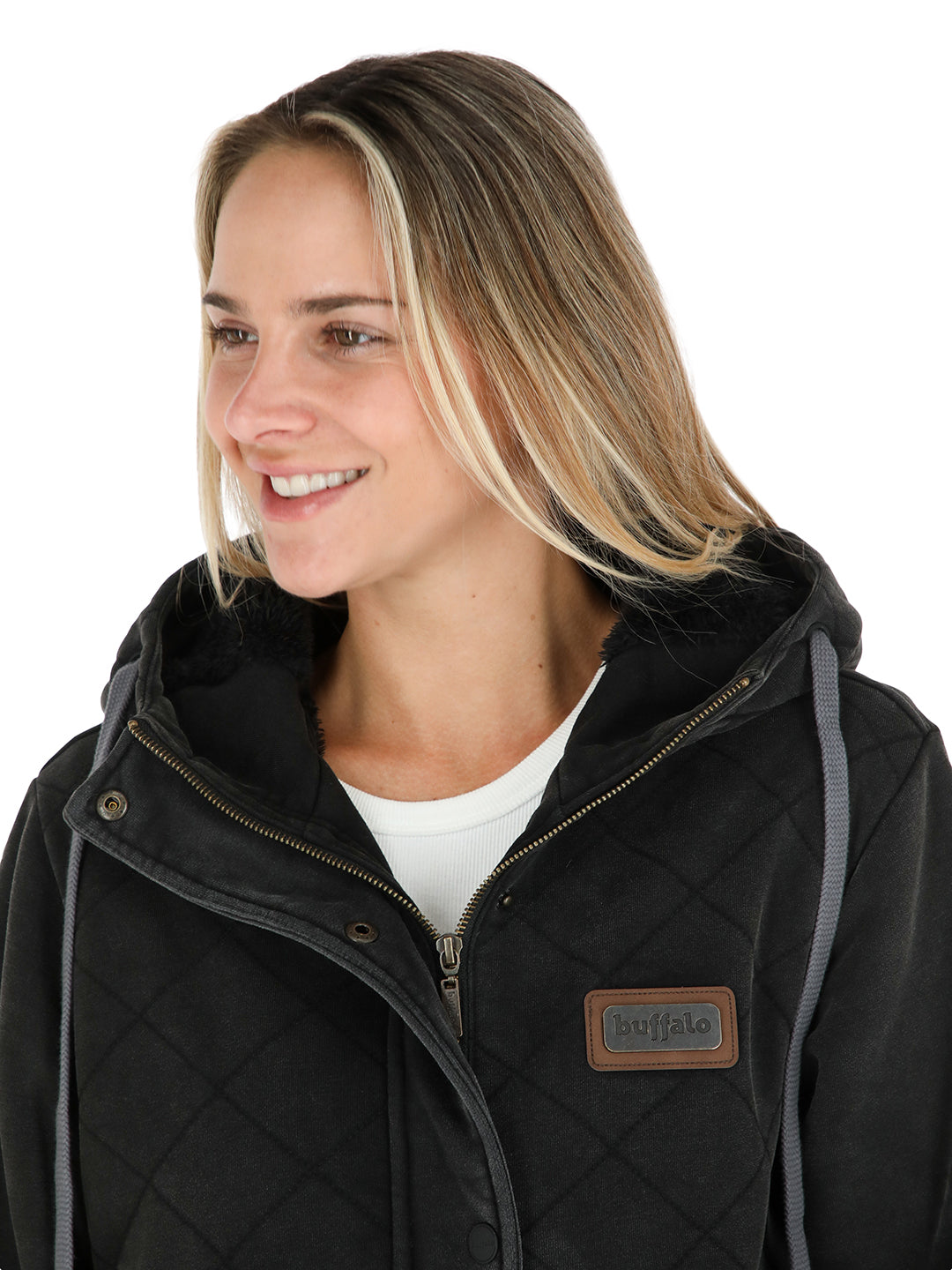 Poleron Chiporro Mujer - Negro