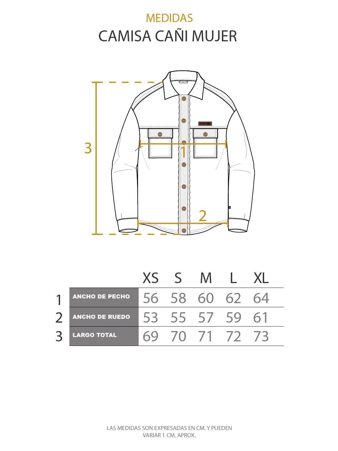 Camisa Cañi Mujer - Negro