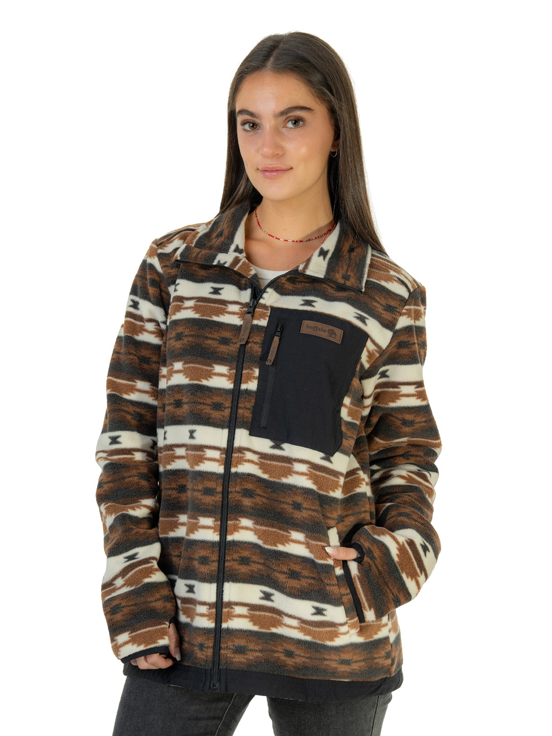 Polar Veinticuatro Siete Print Mujer - Cafe