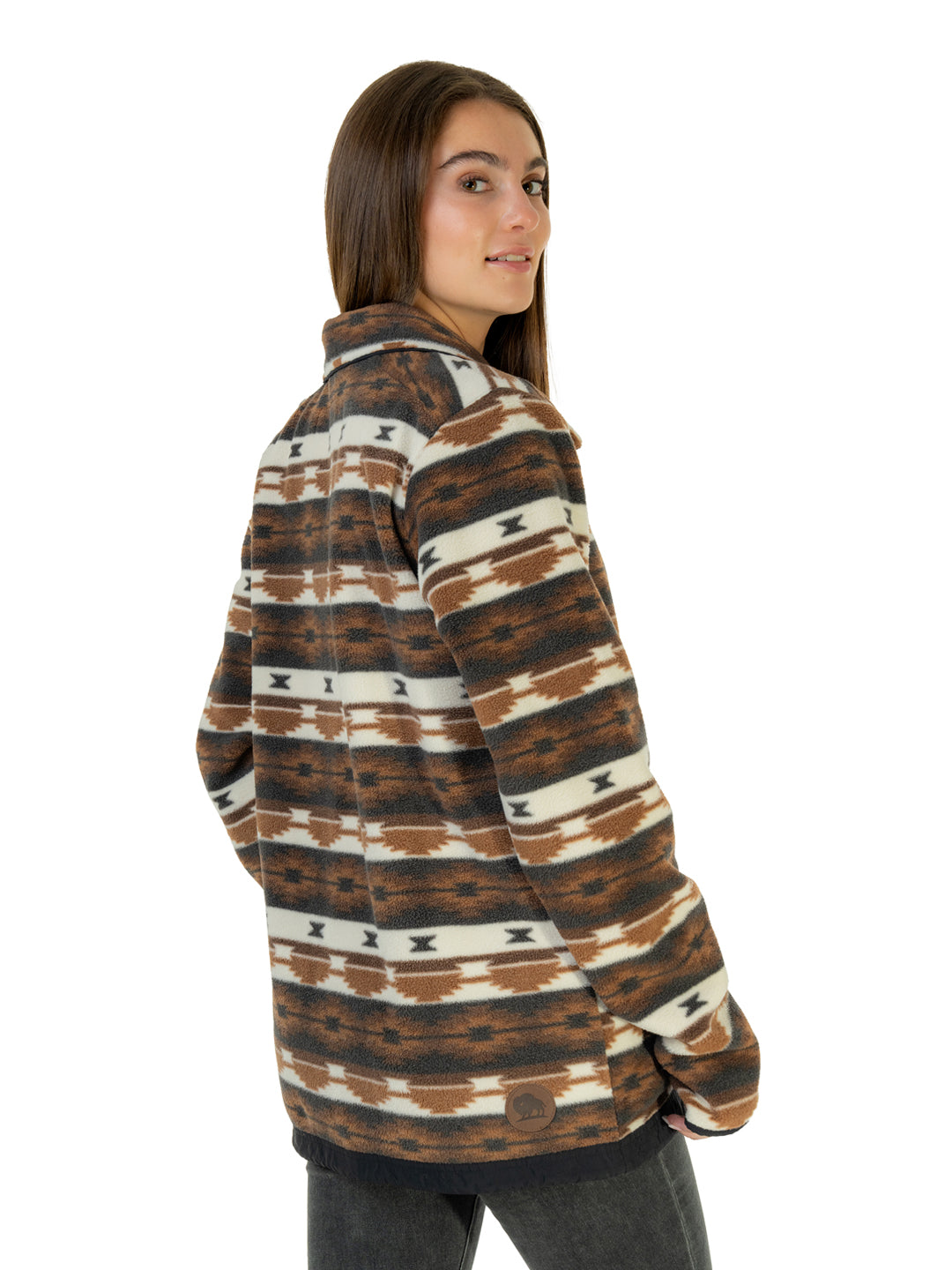 Polar Veinticuatro Siete Print Mujer - Cafe