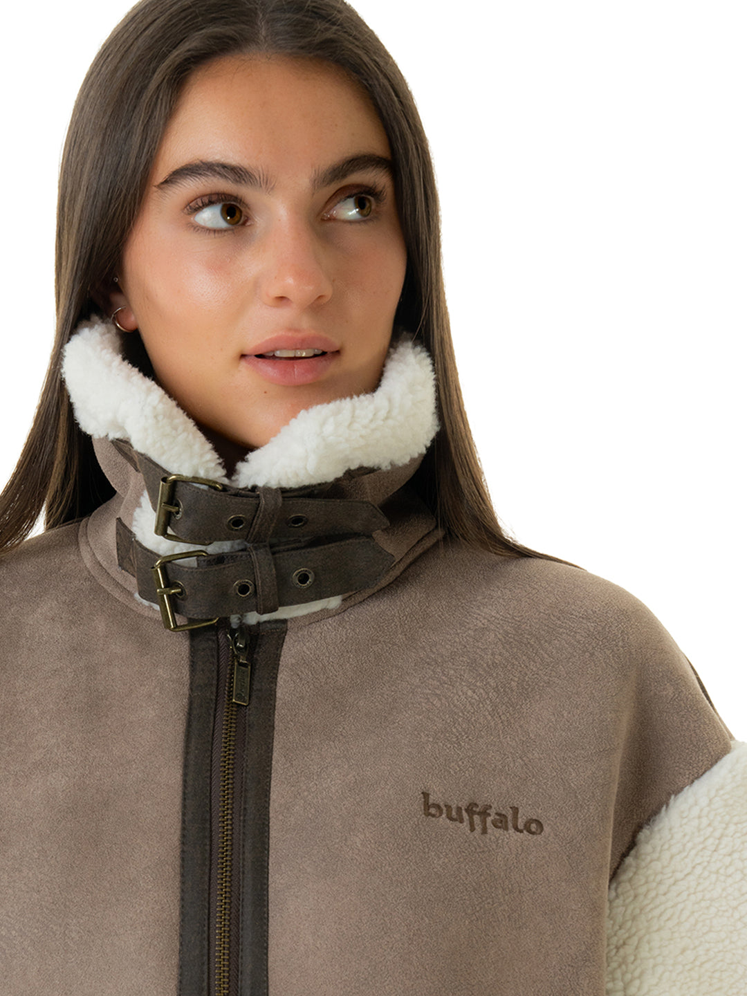 Chaqueta Tenca Mujer - Cafe