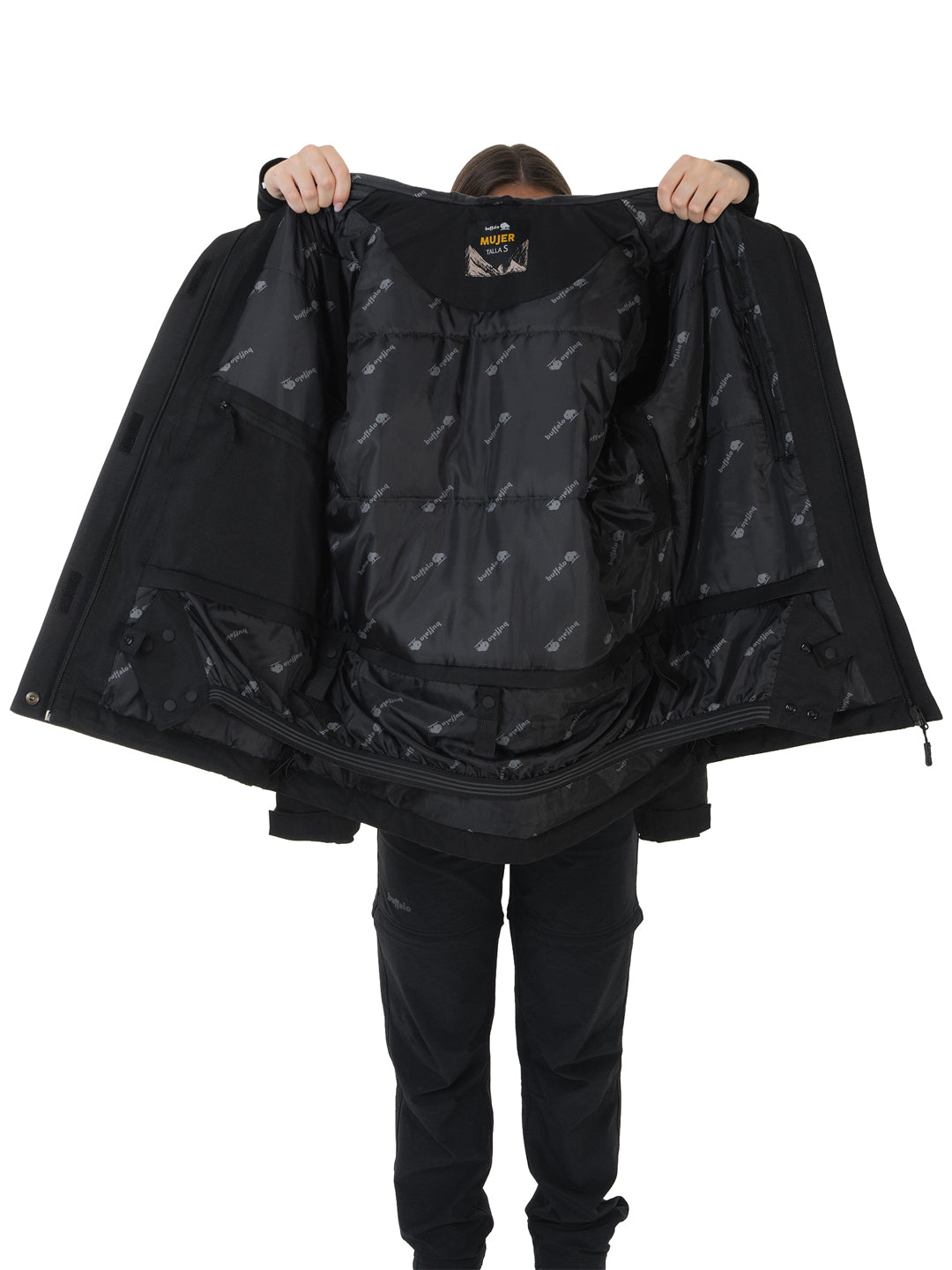 Chaqueta Chagual Mujer - Negro