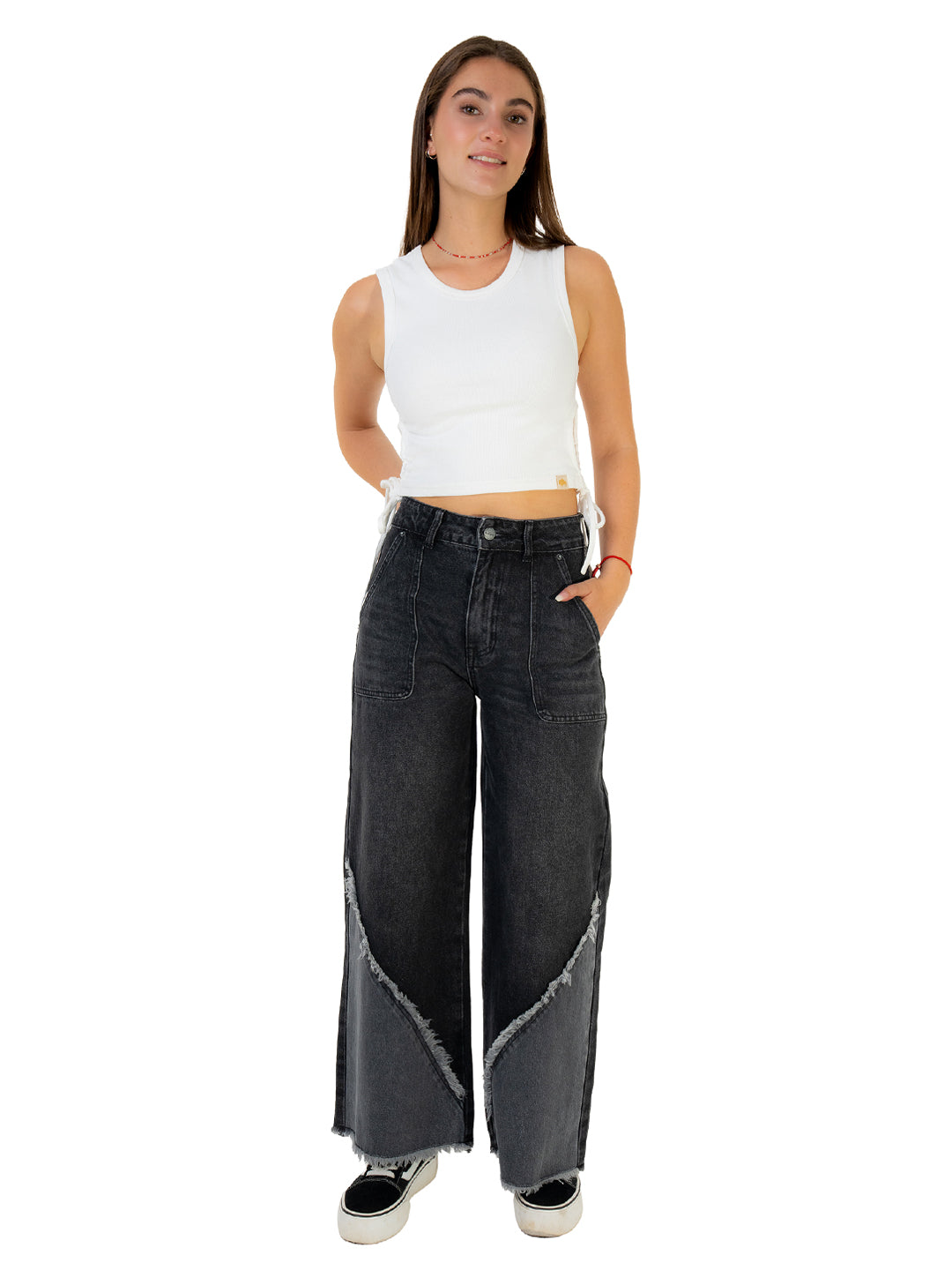 Pantalon Piuquen Mujer - Negro