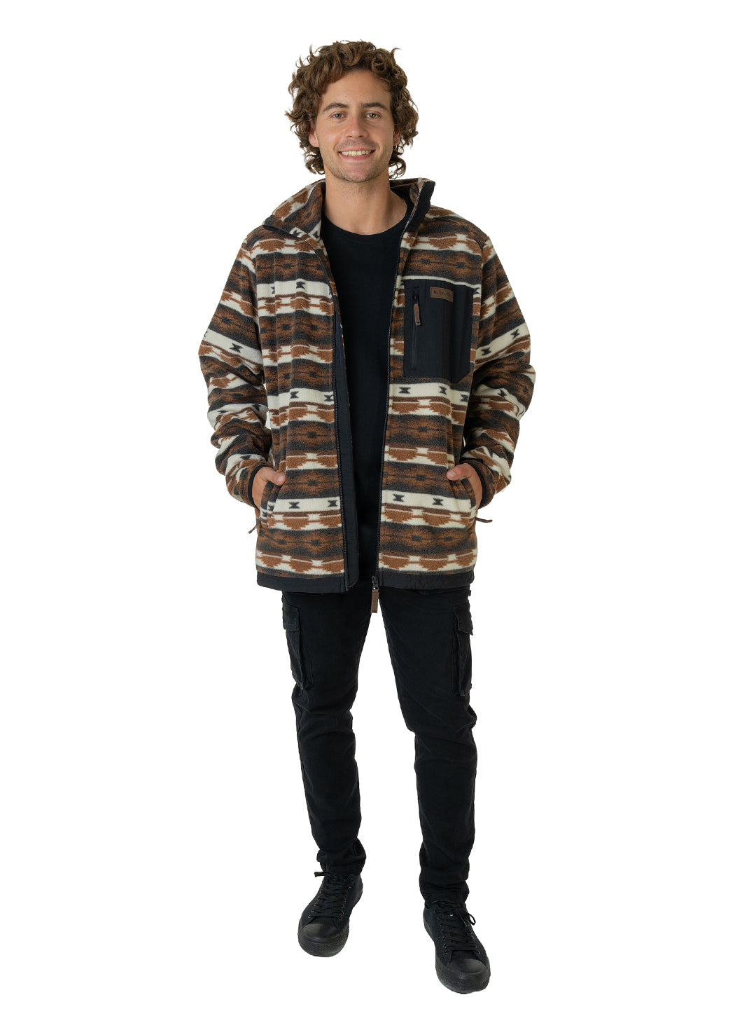 Polar Veinticuatro Siete Print Hombre - Cafe