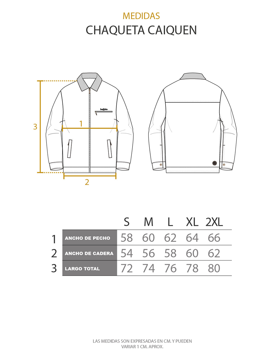 Chaqueta Caiquen Hombre - Cafe
