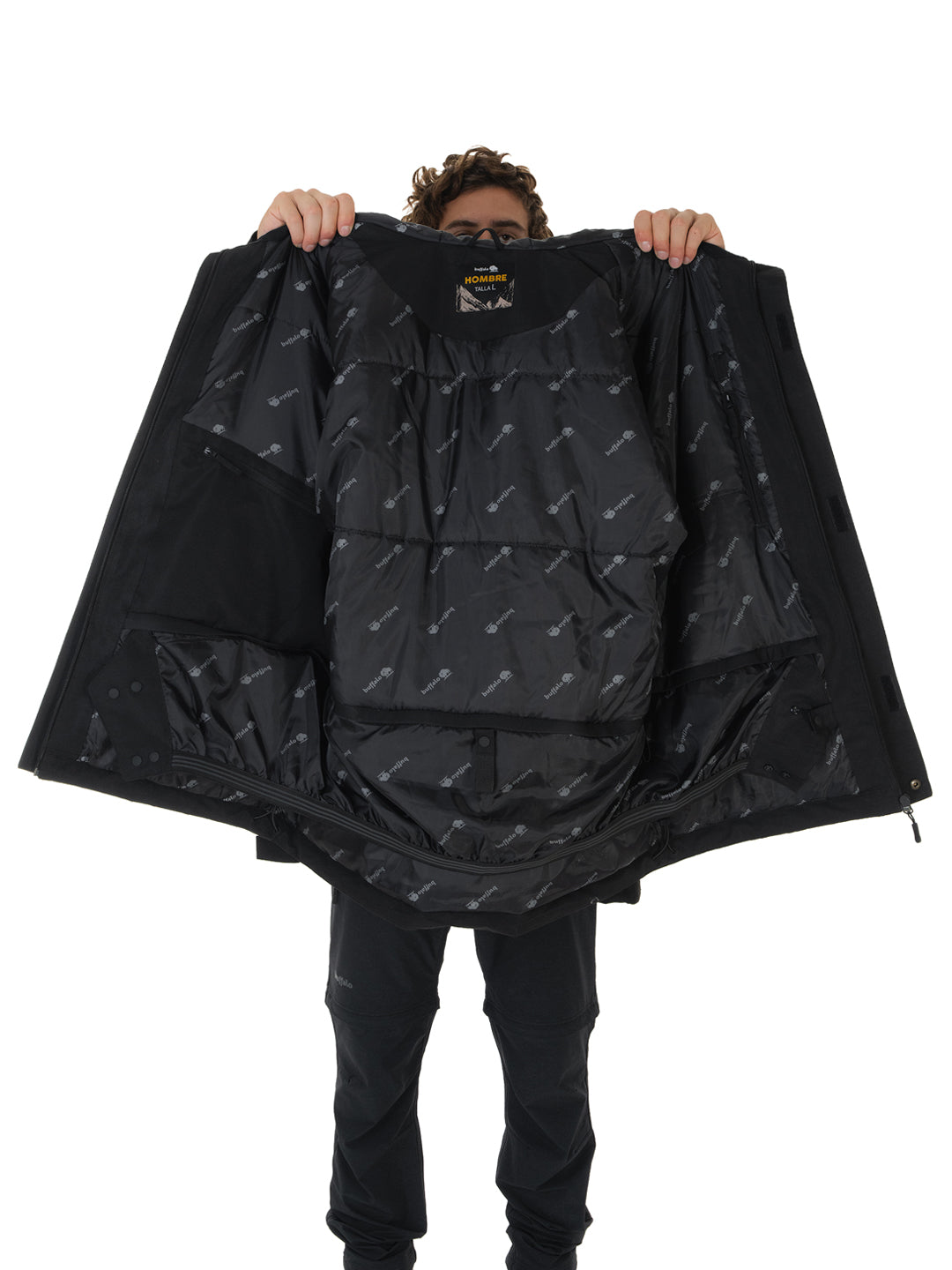 Chaqueta Chagual Hombre - Negro