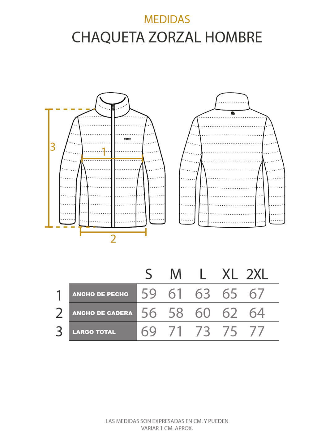 Chaqueta Zorzal Hombre - Negro