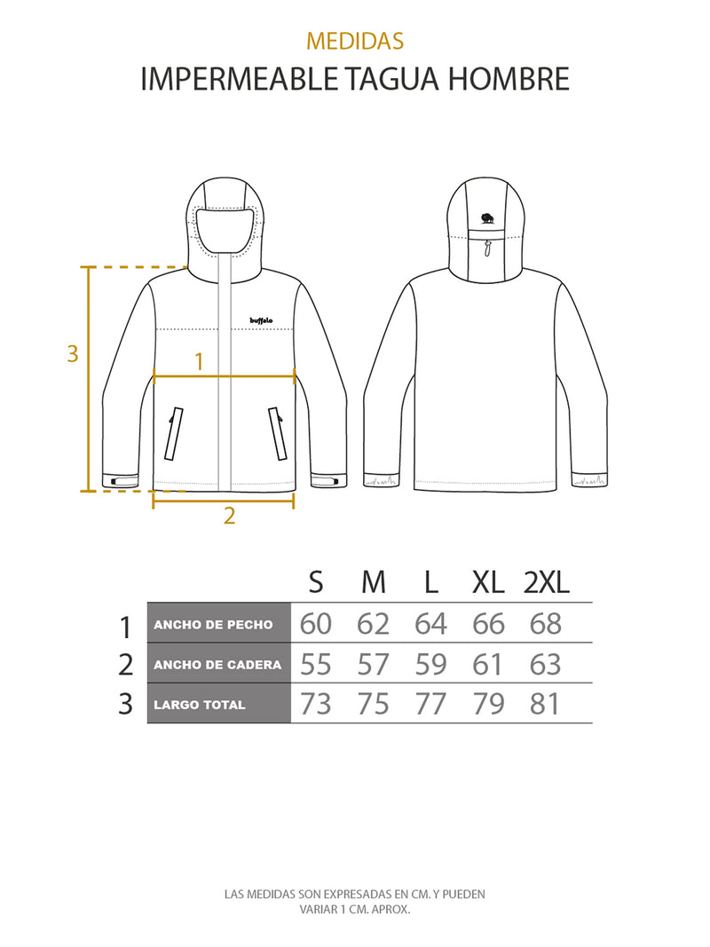 Última imagen de Impermeable Tagua Hombre