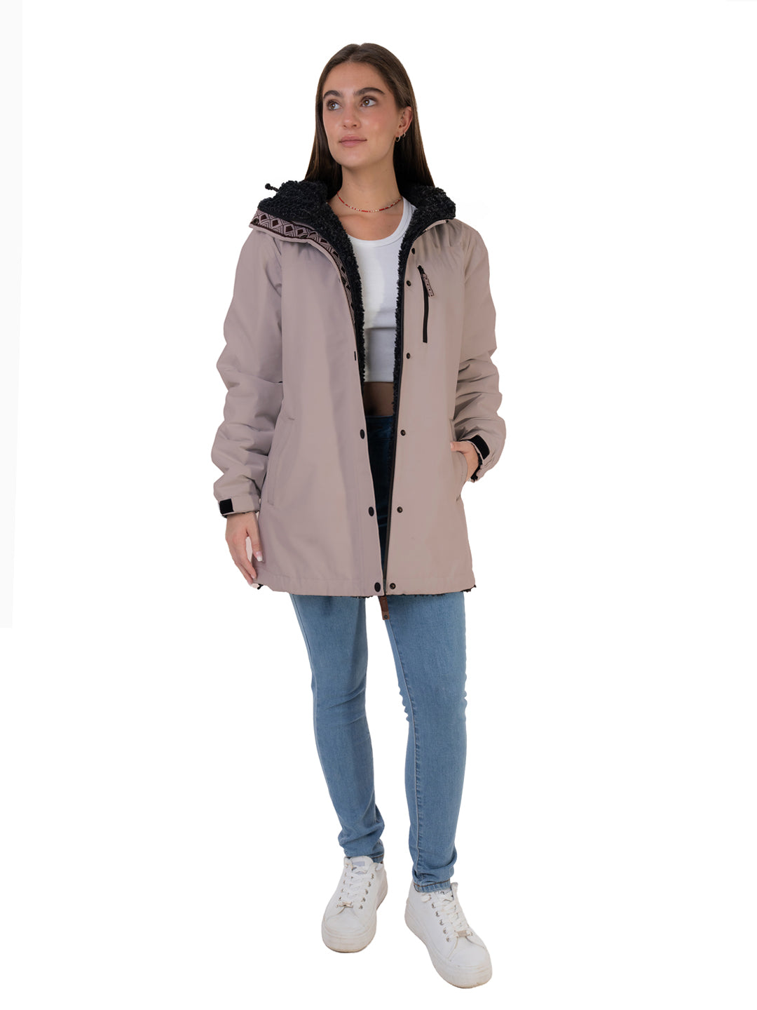 Chaqueta Camaleon Mujer - Rosado