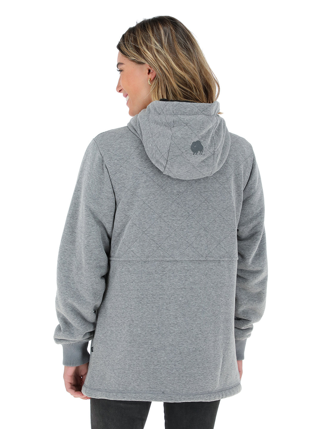 Poleron Chiporro Mujer - Gris