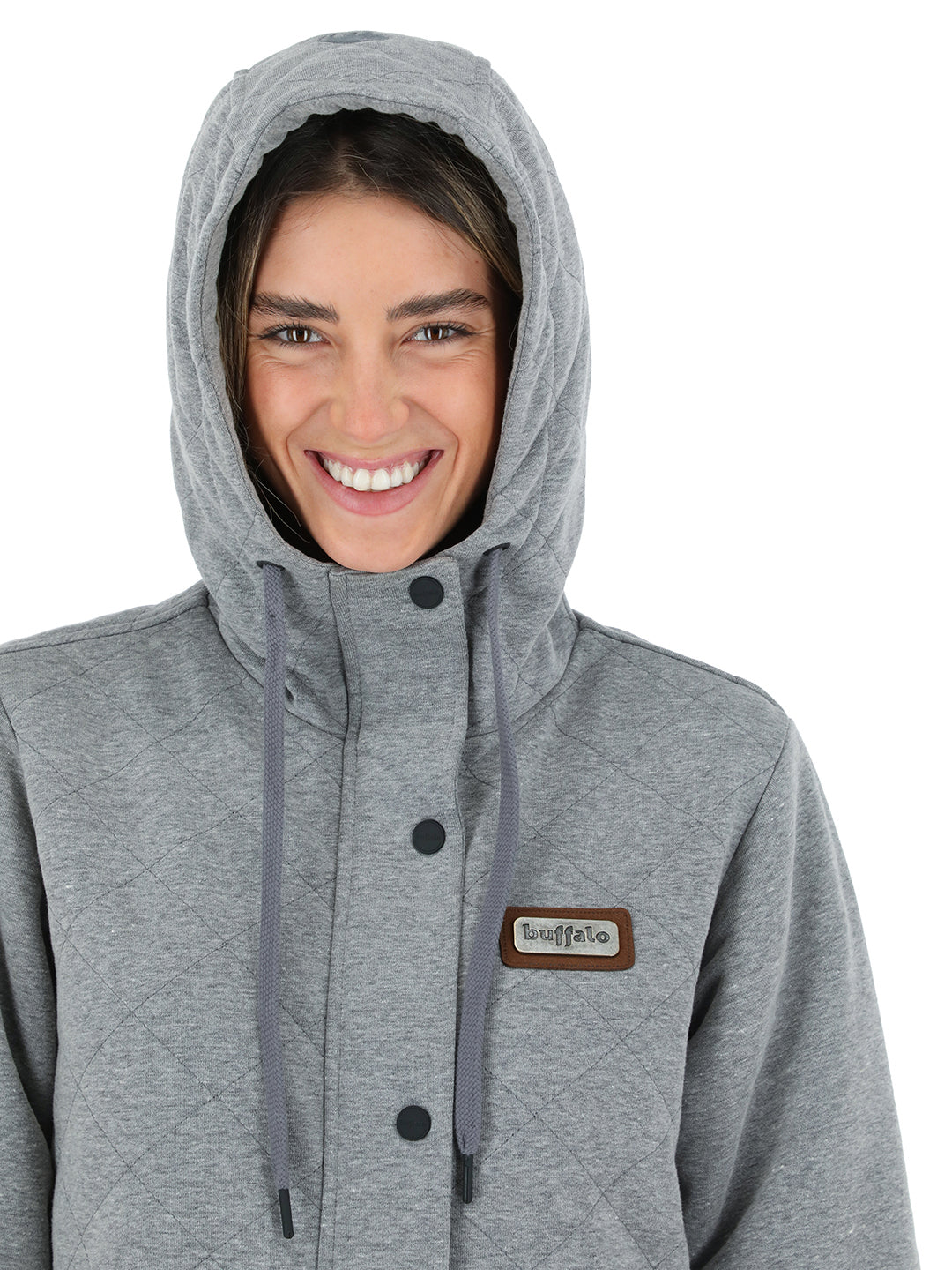 Poleron Chiporro Mujer - Gris