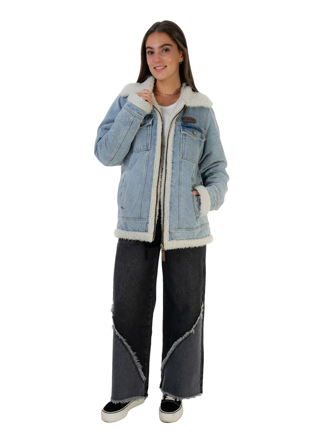 Chaqueta Turpis Mujer - Celeste