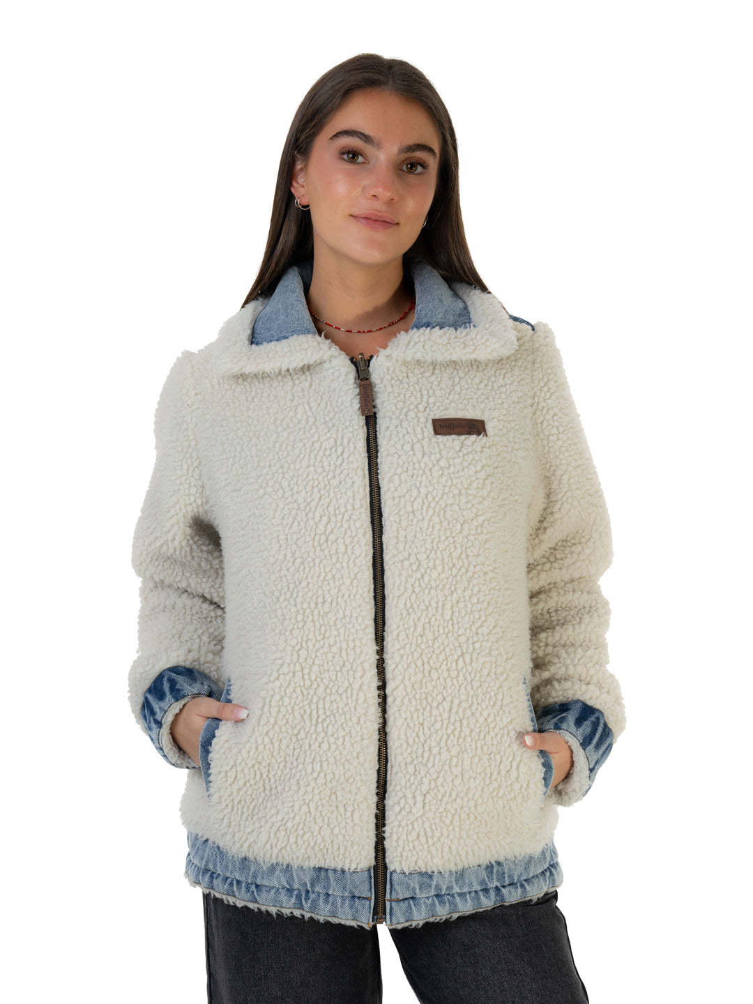 Chaqueta Turpis Mujer - Celeste